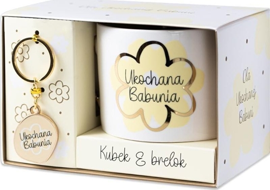 Picture of Zestaw Kubek+brelok dla Babci z Ukochana Babunia