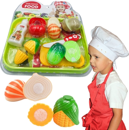 Picture of Zestaw Kuchenny Krojenie Warzyw Na Rzepy Warzywa Deska Nó Taca Dressing