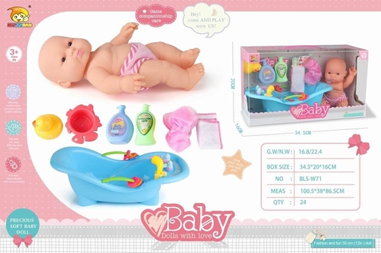 Изображение Zestaw lalka BLS-W71