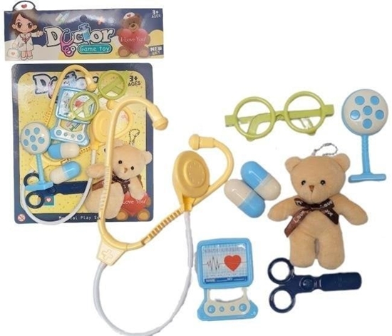 Picture of Zestaw lekarz z pluszowym misiem