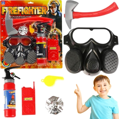 Attēls no Zestaw Maego Straaka Ganica Na Wod Maska Siekiera Gwizdek Krótkofalówka