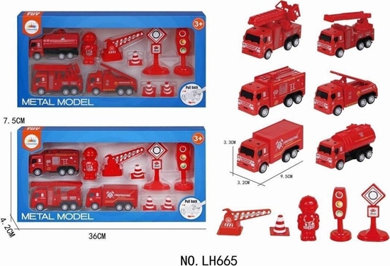 Picture of Zestaw metalowych samochodów MIX