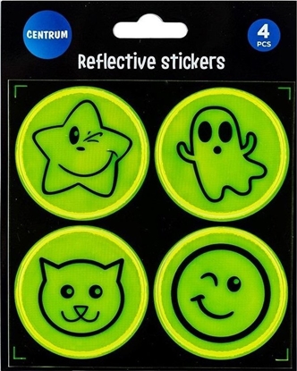 Attēls no Zestaw naklejek odblaskowych 4szt