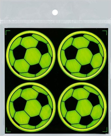 Picture of Zestaw naklejek odblaskowych Piki 4szt