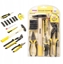 Изображение Zestaw narzdzi 50el (wkrtak, bity, szczypce, motek, kombinerki, miarka, worek)