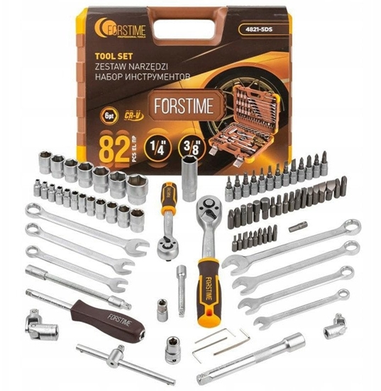 Изображение Zestaw narzdzi 82el. 1/4" & 3/8" (4-22mm)