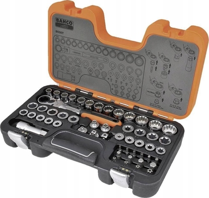 Attēls no Zestaw narzdzi Bahco 53 el. (S530T)