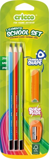 Изображение Zestaw oówki z gumk i temperówk CRICCO