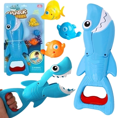 Picture of ZESTAW OWIENIE RYBEK ZABAWKA DO KPIELI REKIN SZCZKI GRA ZRCZNOCIOWA