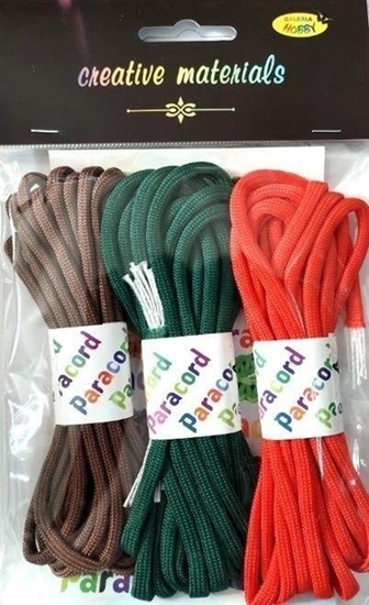 Picture of Zestaw paracord 2,8mb 3 kolory