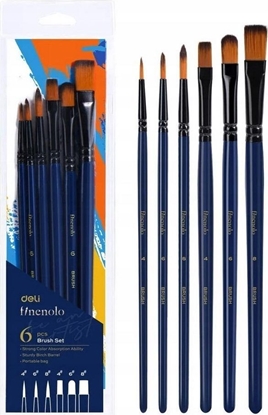 Изображение Zestaw pdzli Finenolo mikki nylon 6szt DELI