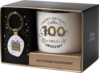 Attēls no Zestaw prezentowy na urodziny 100 Lat biao-zoty