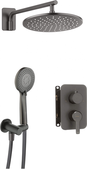 Изображение Zestaw prysznicowy Deante Zestaw prysznicowy podtynkowy z BOXem mieszaczowym