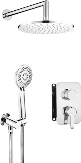 Изображение Zestaw prysznicowy Deante Zestaw prysznicowy podtynkowy z BOXem mieszaczowym