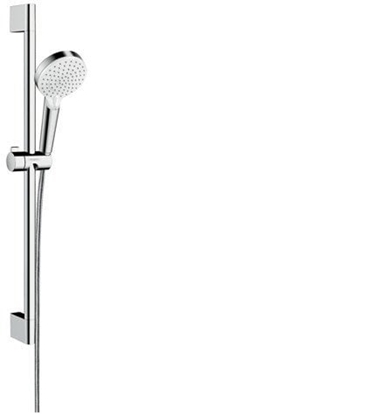 Picture of Zestaw prysznicowy Hansgrohe Hansgrohe Crometta KOMPLET PRYSZNICOWY Vario Unica 0,65 m, Green 6 l/min Biay/chrom - 26555400