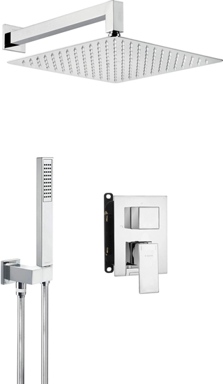 Изображение Zestaw prysznicowy podtynkowy z BOXem mieszaczowym