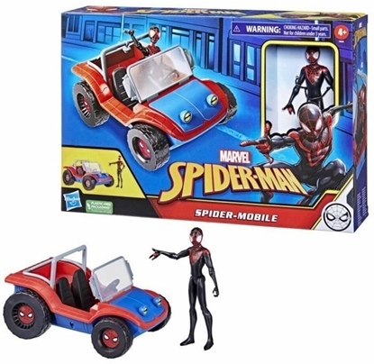 Attēls no Zestaw Samochodów Spider-Man Miles Morales Spider-Mobile