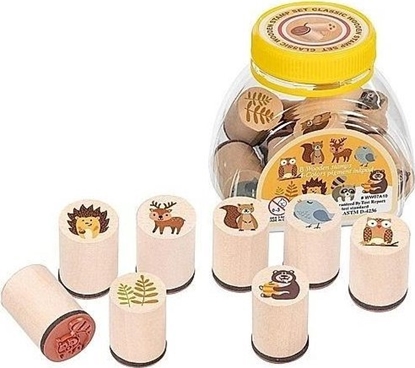 Attēls no Zestaw stempelków zwierzta lene 8szt