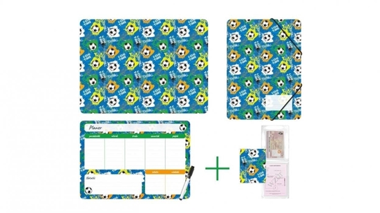 Picture of Zestaw szkolny z nadrukiem Football