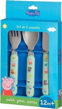 Attēls no Zestaw sztuców dla dziecka 3el winka Peppa