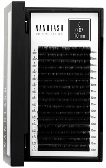 Picture of Zestaw sztuczne rzsy Nanolash VOLUME LASHES Doczepy 10 mm