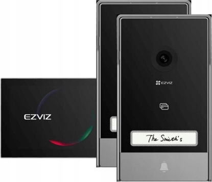 Picture of Zestaw wideodomofonowy EZVIZ HP7 z dwoma panelami bramowymi