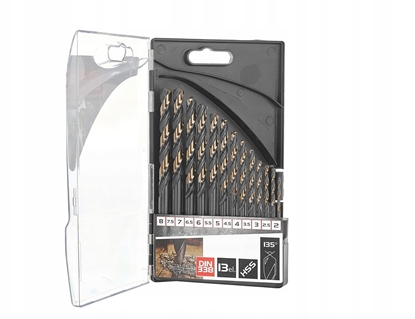 Picture of Zestaw wierte do metalu HSS 2.0-8.0mm 13el. (15/60)
