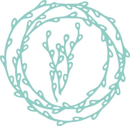 Picture of Zestaw wykrojników - Wianek&bazie 9,2cm x 9,0cm