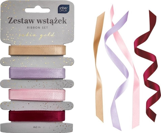 Picture of Zestaw wstek 4x2m Satin Gold