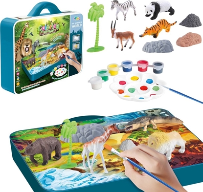 Picture of ZESTAW ZWIERZT ZOO DO MALOWANIA