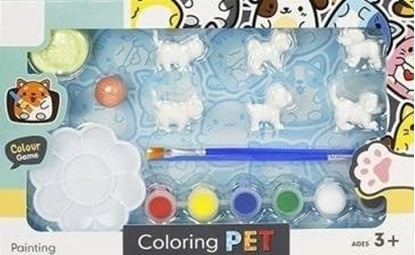 Изображение Zestaw zwierztek do malowania