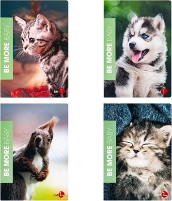 Attēls no Zeszyt A4/36K kratka Be More Baby (10szt)