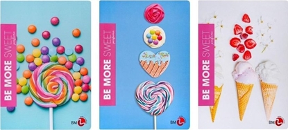 Attēls no Zeszyt A4/36K linia Be More Sweet (10szt)