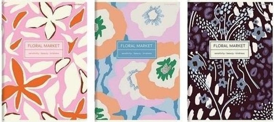 Picture of Zeszyt A4/60K kratka Floradelic (5szt) TOP2000