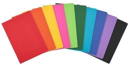 Picture of Zeszyt A4/60K linia z marginesem Rainbow (5szt)