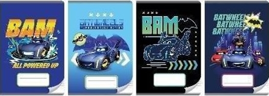 Picture of Zeszyt A5/16K kolorowe trzy linie Batman (20szt)