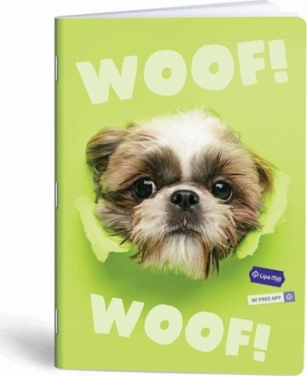 Изображение Zeszyt A5/32K kratka Woof mix (10szt) MAR MAR