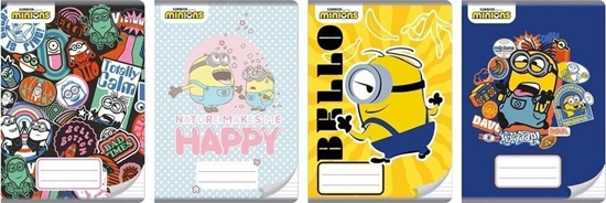 Picture of Zeszyt A5/32K linia Minionki (10szt)