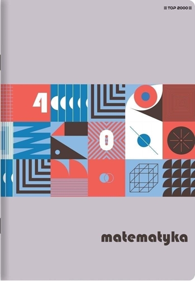 Picture of Zeszyt A5/60K kratka Matma (10szt) TOP2000