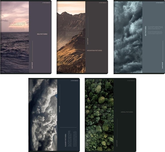 Изображение Zeszyt A5/60K linia Bird's Eye (10szt) TOP2000