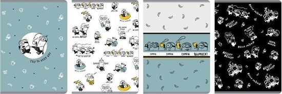 Picture of Zeszyt A5/60K linia Minionki (5szt)