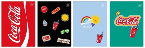 Picture of Zeszyt do sówek A6/32K Mat+UV Coca Cola (10szt)