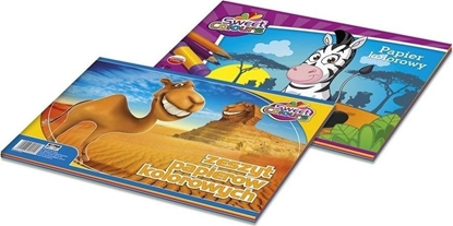 Picture of Zeszyt papierów kolorowych A4