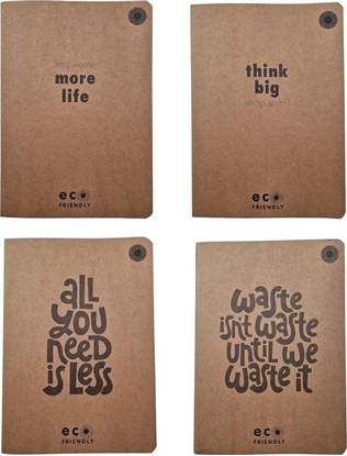 Изображение Ziemia Obiecana Brulion A5/96K kratka Eco friendly (5szt)