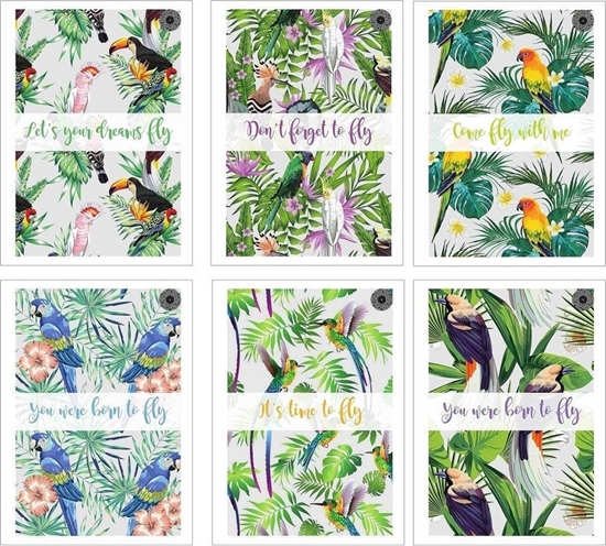 Picture of Ziemia Obiecana Brulion B5/96K kratka Fowl (5szt)