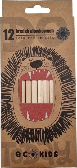 Picture of Ziemia Obiecana Ekologiczne kredki oówkowe 12 kolorów