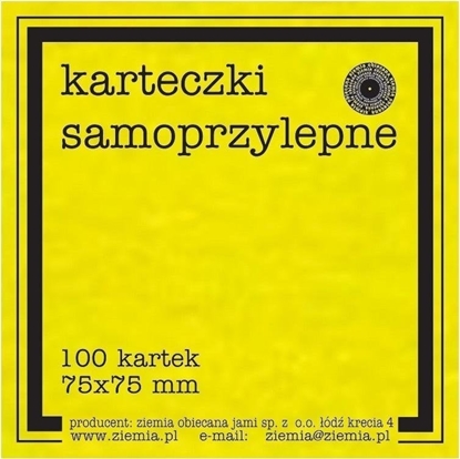 Attēls no Ziemia Obiecana Karteczki samoprzylepne Fluo 75x75mm 100K óte