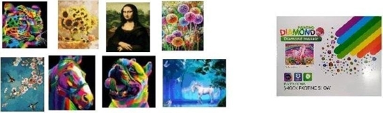 Picture of Ziemia Obiecana Mozaika diamentowa 40x50cm MIX