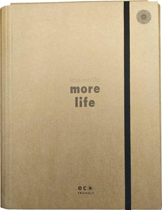 Attēls no Ziemia Obiecana Teczka A4 skrzydowa z gumk Eco Friendly MIX