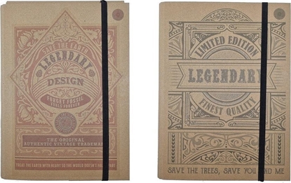 Attēls no Ziemia Obiecana Teczka A4 skrzydowa z gumk Legendary MIX